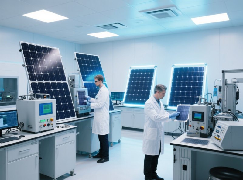 Solar Panel Testing Laboratory